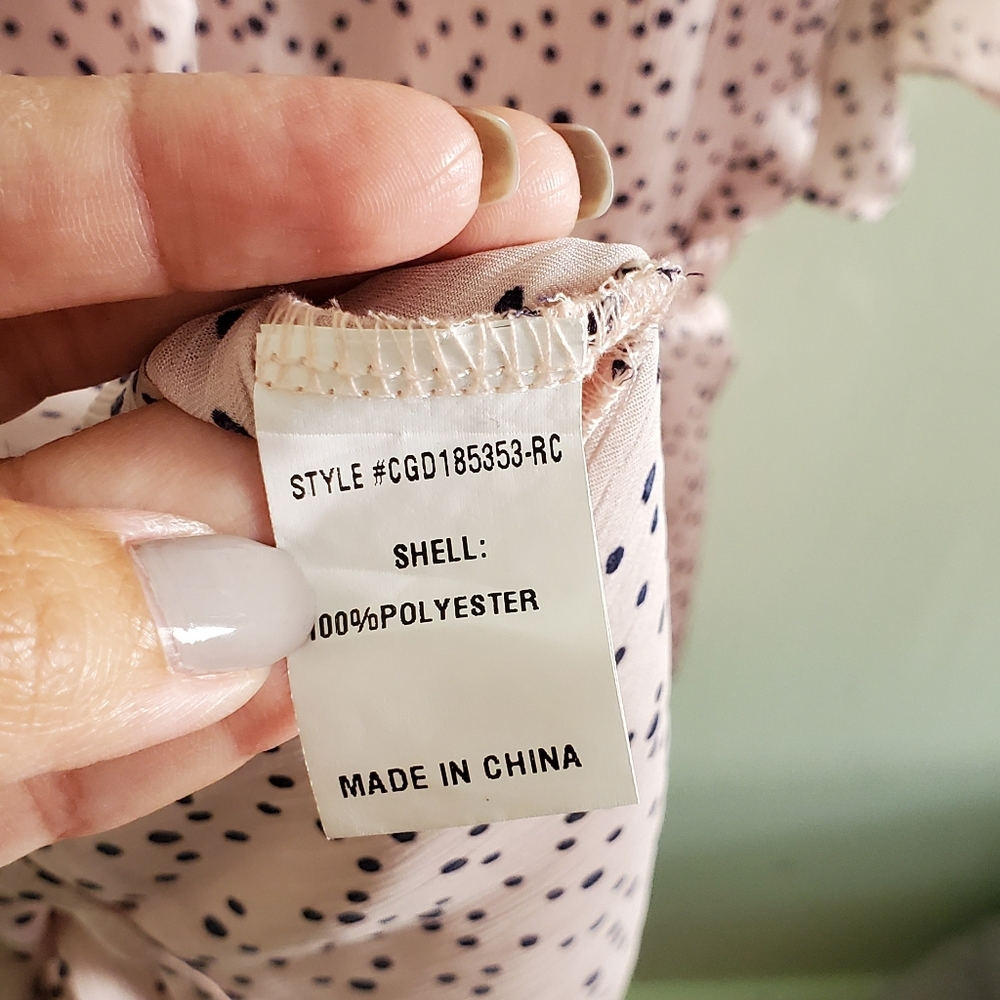 Code Mode polkadot blouse - Picture 4 of 5